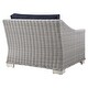 preview thumbnail 32 of 41, Conway Outdoor Patio Wicker Rattan 5-Piece Sectional Sofa Furniture Set