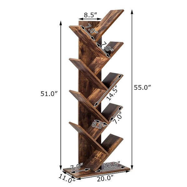 34 inch shop tall bookshelf
