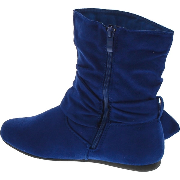 womens flat slouch boots