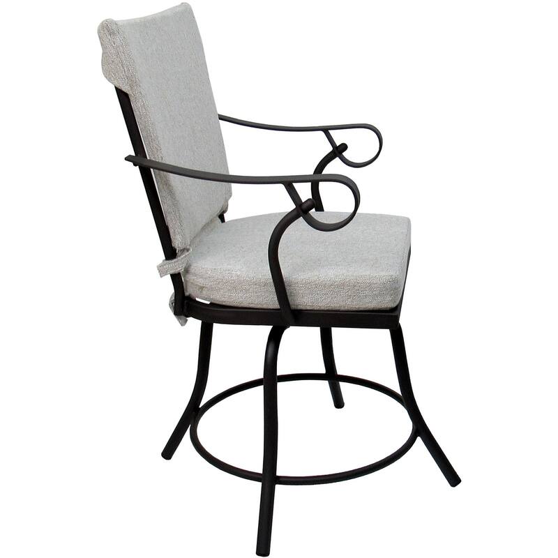 Outdoor or Indoor Patio Swivel Dining Chair - Jamey