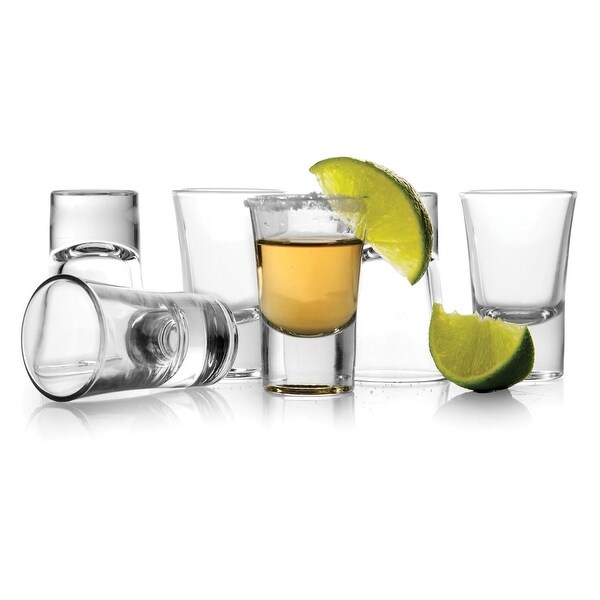 Palais Glassware Verre a Liqueur Heavy Base Shot Glass Set, 1.5 Ounce - Set of 6