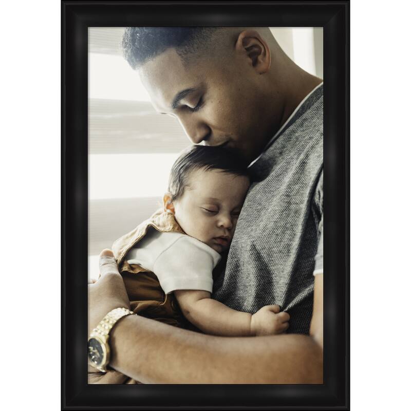 Grand Black Narrow Framed Picture Frame, Photo Frame - 20x30 - Grand Black Narrow