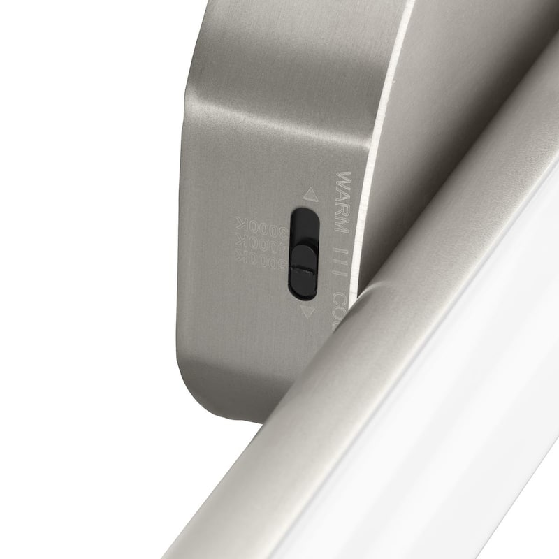 Phase 3 Collection 24 in. Matte Black Medium Modern 3CCT Integrated LED Linear Vanity Light - 24 in x 3 in x 5.78 in - 24 in x 3 in x 5.78 in