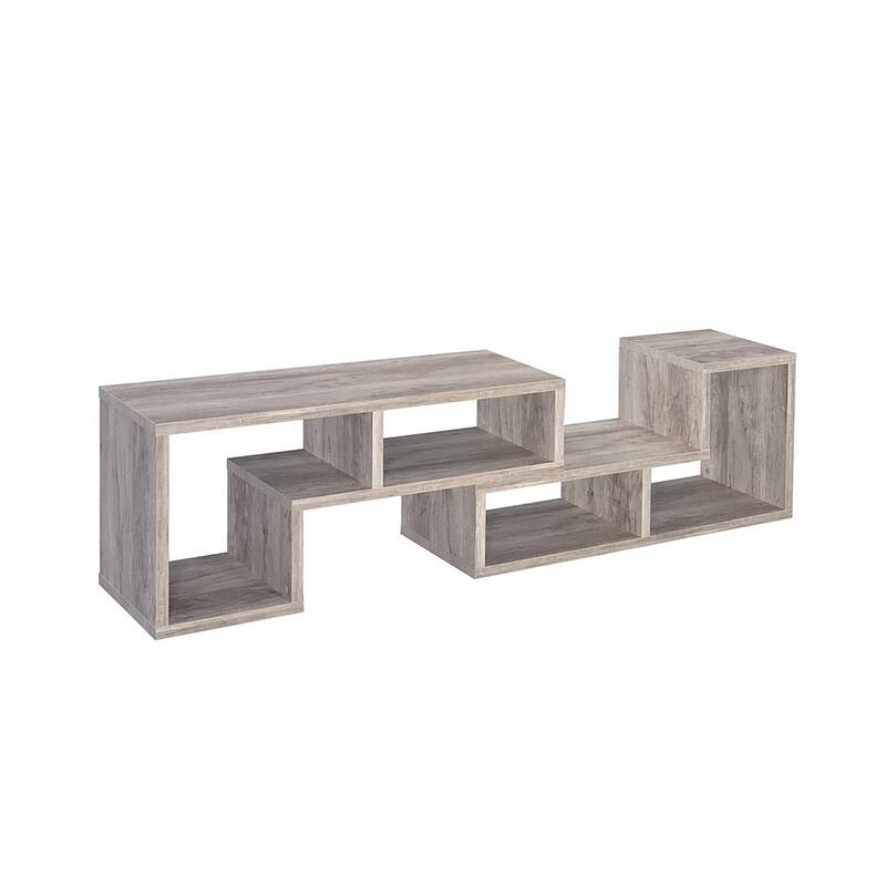 Armentieres 2-piece L-shaped Bookcase Set