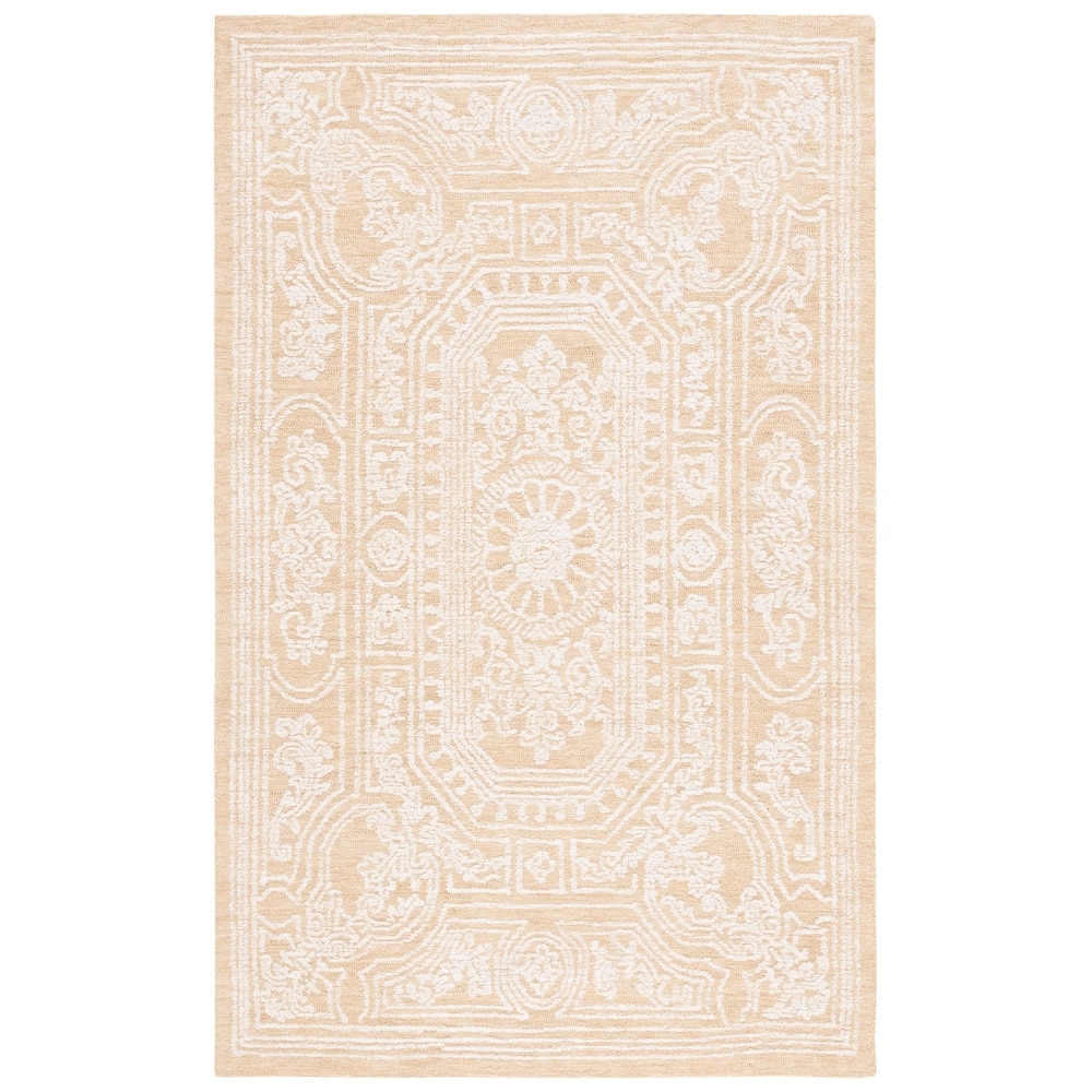 SAFAVIEH Handmade Ebony Tammy Modern Wool Rug