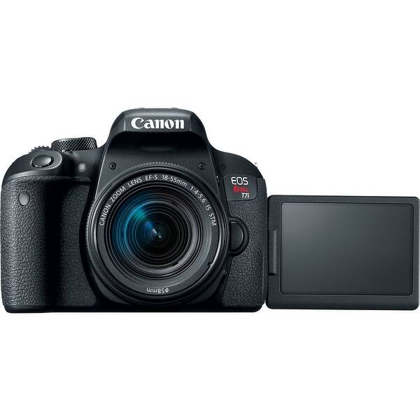 Shop Canon Eos Rebel T7i Dslr Camera Overstock 22419581 Black