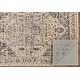 preview thumbnail 4 of 6, Huron Modern Abstract Rug, Charcoal/Natural Tan, Area Rug