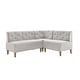 preview thumbnail 5 of 32, Linon Allard Upholstered/Faux Leather Modern Farmhouse Nook Bench