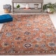 preview thumbnail 1 of 2, SAFAVIEH Handmade Blossom Tatja French Country Floral Wool Rug