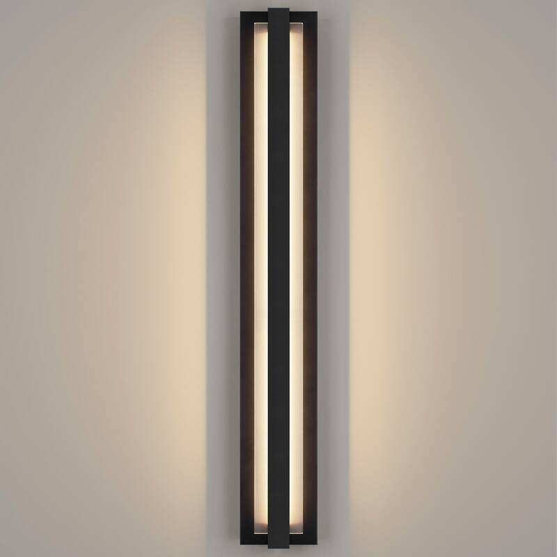 Modern Outdoor Wall Lights Exterior Lighting Fixtures With Glass Shade
