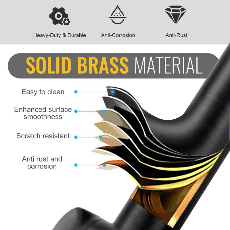 WOWOW Modern Foldable Filling Faucet with Dual-Joint Swivel Arm