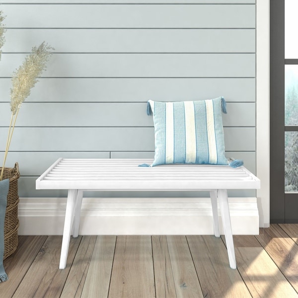 Single wooden garden seat sales