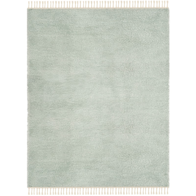SAFAVIEH Hand-knotted Casablanca Shag Seva Tribal Wool Rug