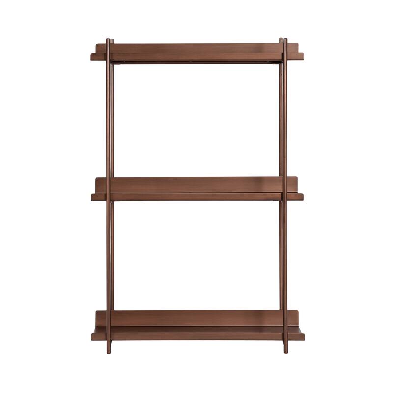 Kate and Laurel Dominic Tiered Wall Shelf