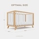 preview thumbnail 11 of 26, Baby Crib for 0 to 3 Years by Comfy Cubs