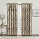 preview thumbnail 1 of 5, Serenta Tradewinds Printed 2 Piece Curtain Set - 60" x 84" Multi