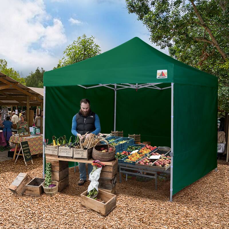 ABCCANOPY Commercial Instant Shade Metal Pop-Up Canopy - 10ftx10ft