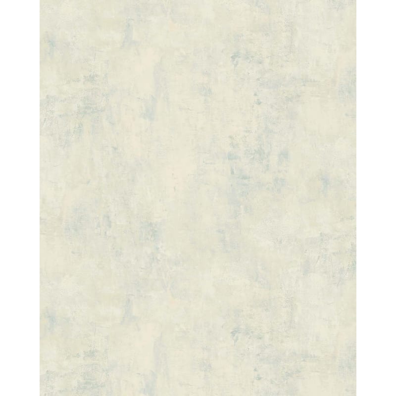 Seabrook Designs Pinnok Faux Unpasted Wallpaper - 20.5 in. W x 33 ft. L - Metallic Alabaster & Dusty Blue