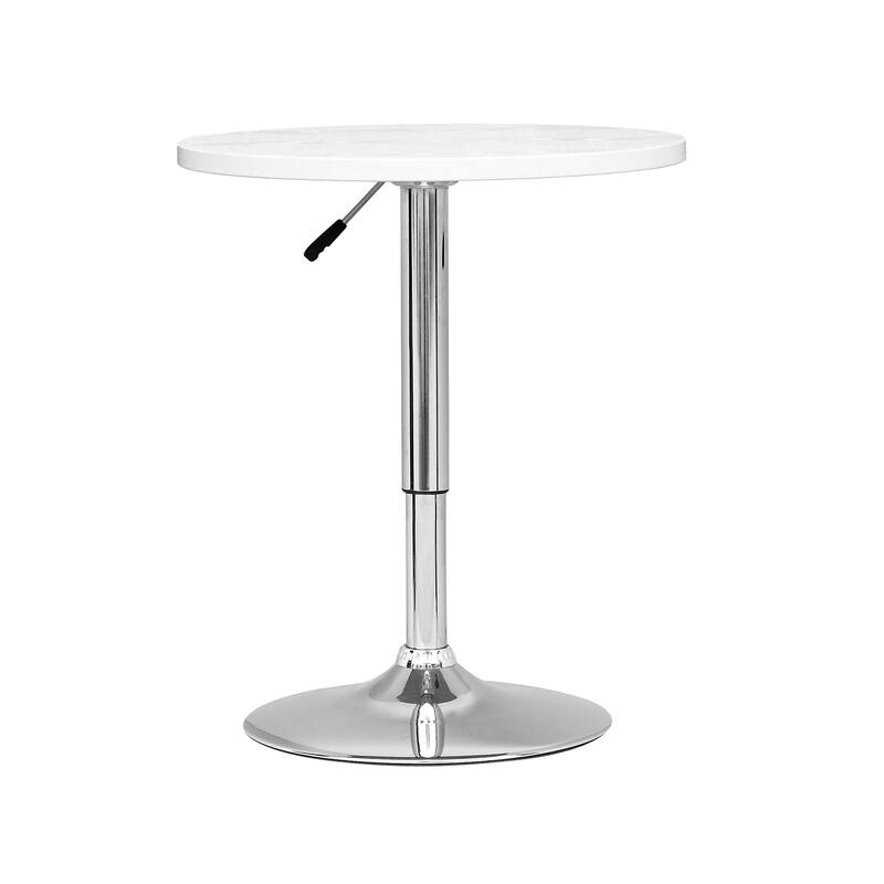 Maya Adjustable Height Round Bar Table
