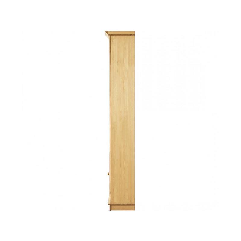 Ren Home Anita Solid Wood Tall 6 Shelf Open Bookcase