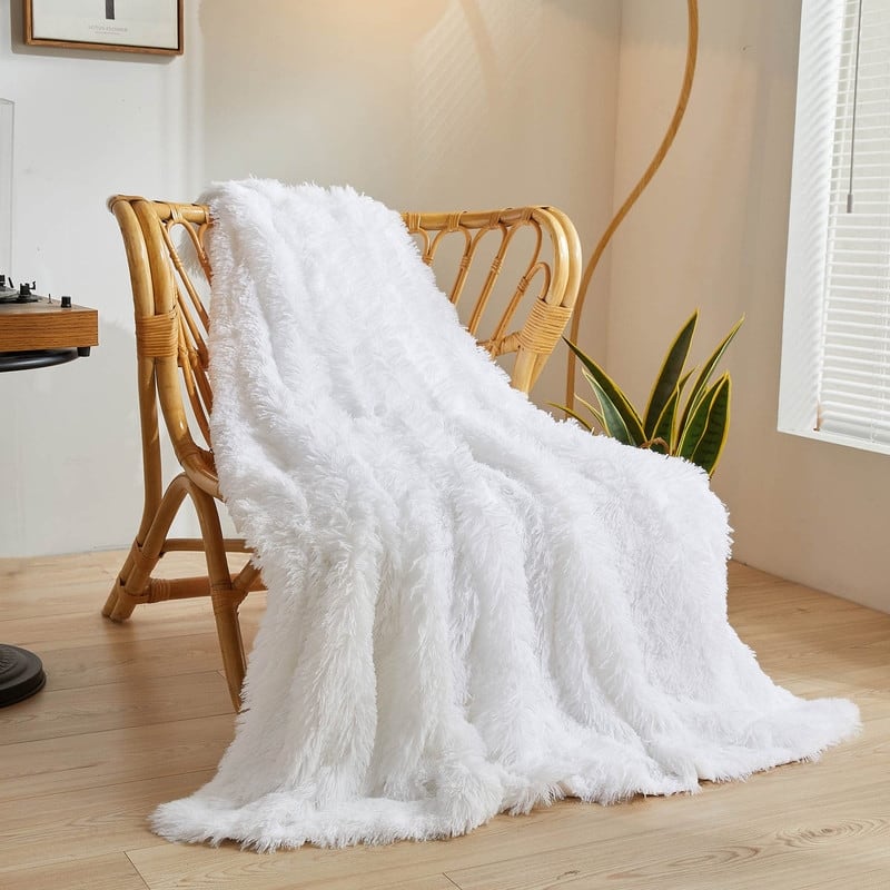 Cute Furry Throw Fuzzy Office Lap Blanket On Sale Bed Bath & Beyond