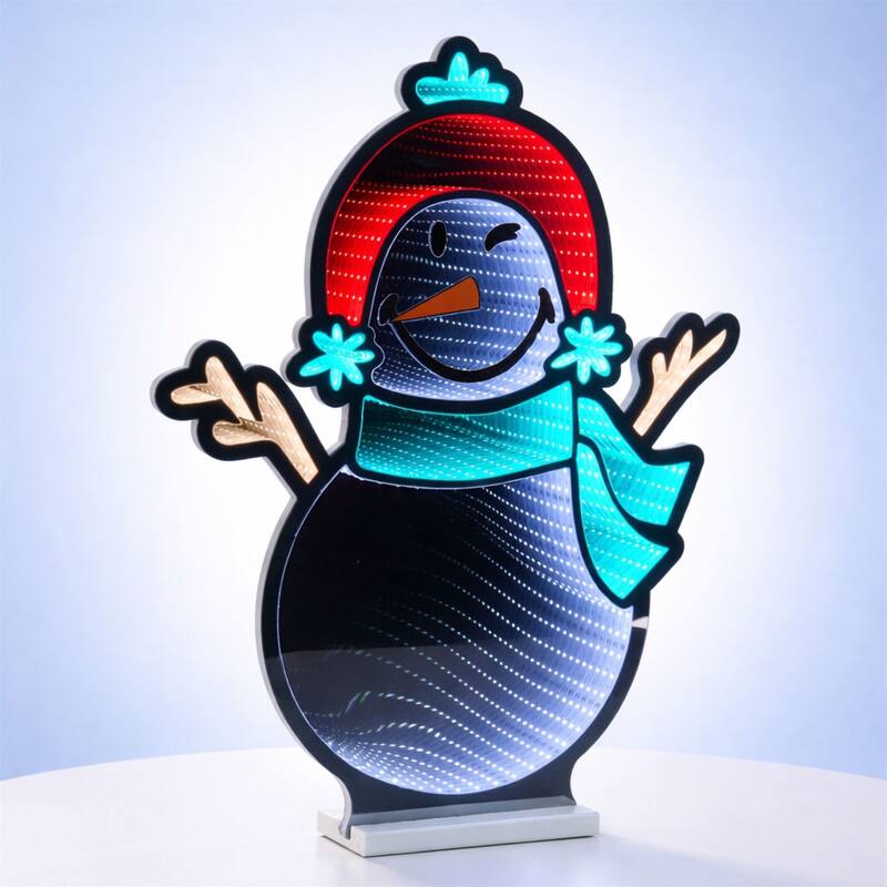 SmileyWorld(R) Holiday Snowman Ekkolight 24"H