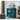 Storage Cabinet, Buffet Sideboard, Dark Teal
