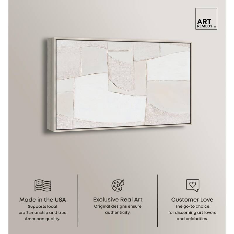 Veiled Calm Canvas by Art Remedy