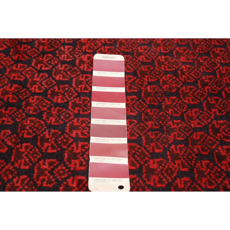 Teimani Burgundy Rug 2'11" x 4'5" - 2'11 x 4'5