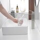 preview thumbnail 24 of 30, Vessel Sink Faucet Matte Black and Gold Single Hole Bathroom Faucet