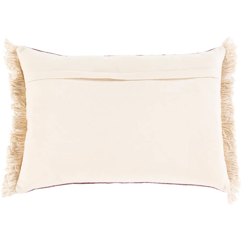 Zeba Block Horizontal Stripe Bohemian Throw Pillow or Cover