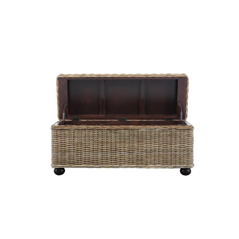 Rattan Kubu Storage Trunk
