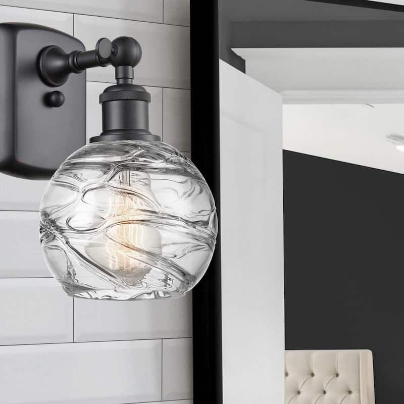 Innovations Lighting Athens Deco Swirl - 1 Light 6" Sconce