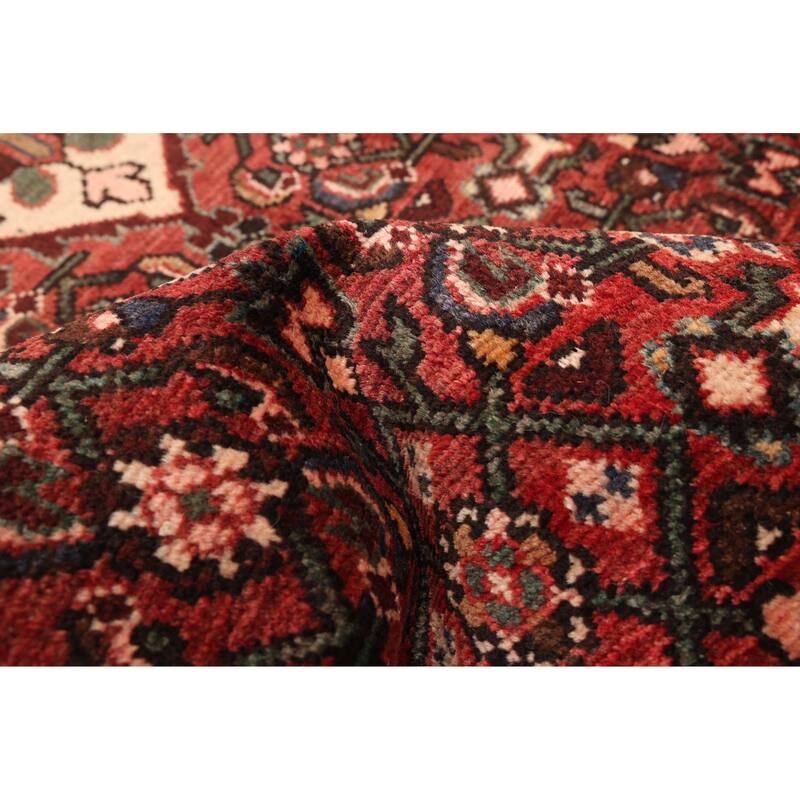 ECARPETGALLERY Hand-knotted Andelz Red Wool Rug - 3'5 x 7'3