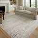 preview thumbnail 5 of 53, Alexander Home Monroe Geometric Moroccan Area Rug 2'-3" x 3'-10" - Grey / Multi