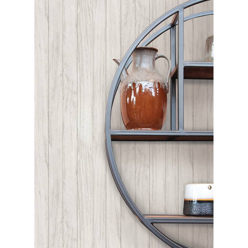 Scott Living Brixton Plank Self Adhesive Wallpaper