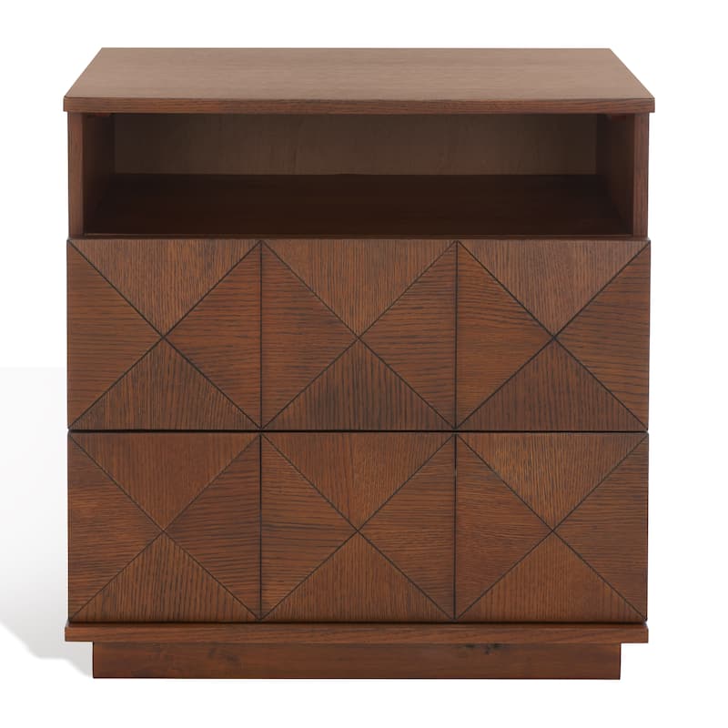 SAFAVIEH Couture Dzidra 2-Drawer Nightstand