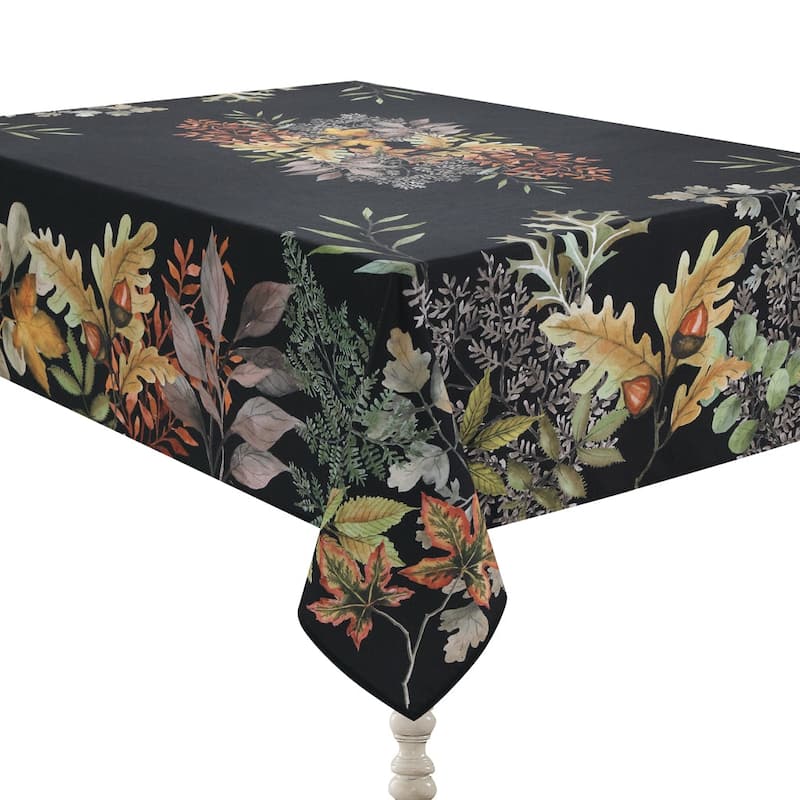 Laural Home Sophisticated Autumn Tablecloth