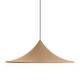 preview thumbnail 1 of 0, Golden Lighting Vistara 1-light 35in Pendant in Latte - Bronze