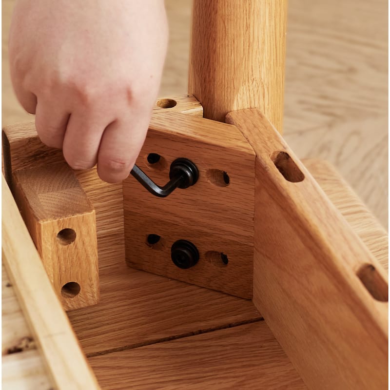 32 inches Solid Wood Work Desk Dressing Table with Drawer