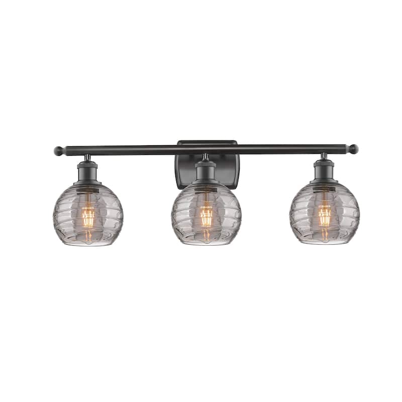 Innovations Lighting 516-3W-10-26-Athens Deco Swirl-Vanity Light
