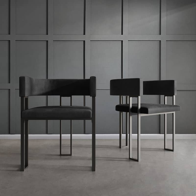 CraftPorch 2 Pieces Contemporary Dining Chair Set