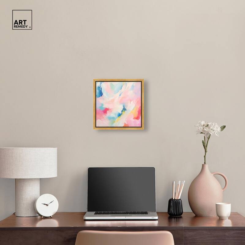 Cotton Candy Clouds II Canvas by Art Remedy
