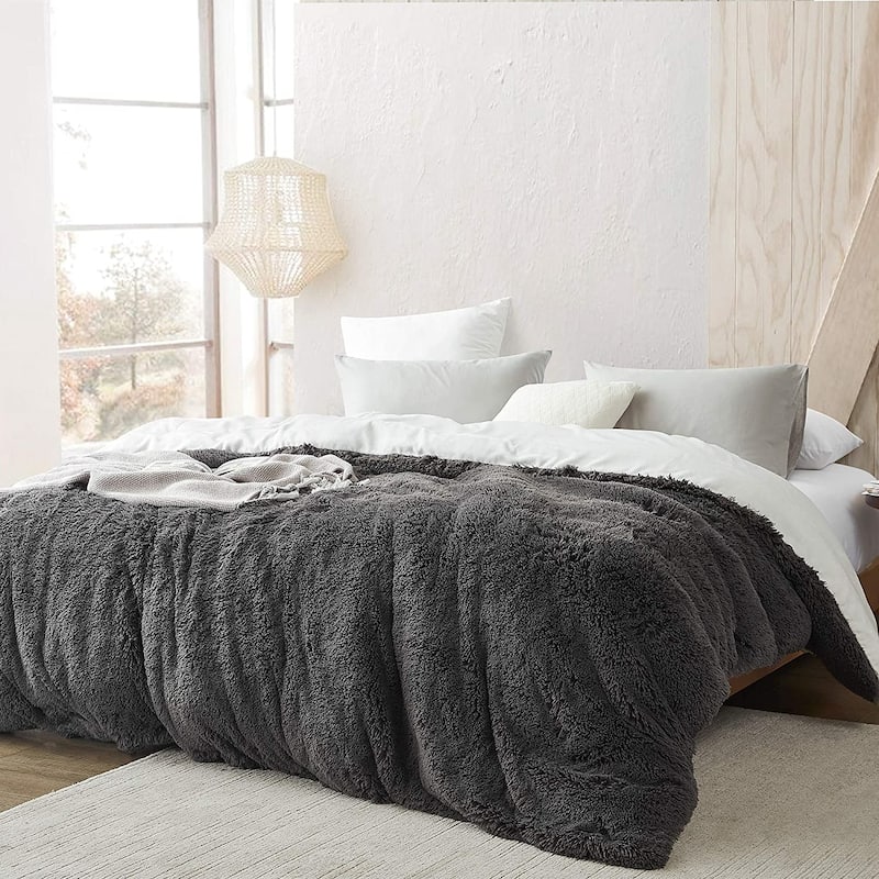 Are You Kidding - Coma Inducer® Oversized Duvet Cover - Charcoal/White