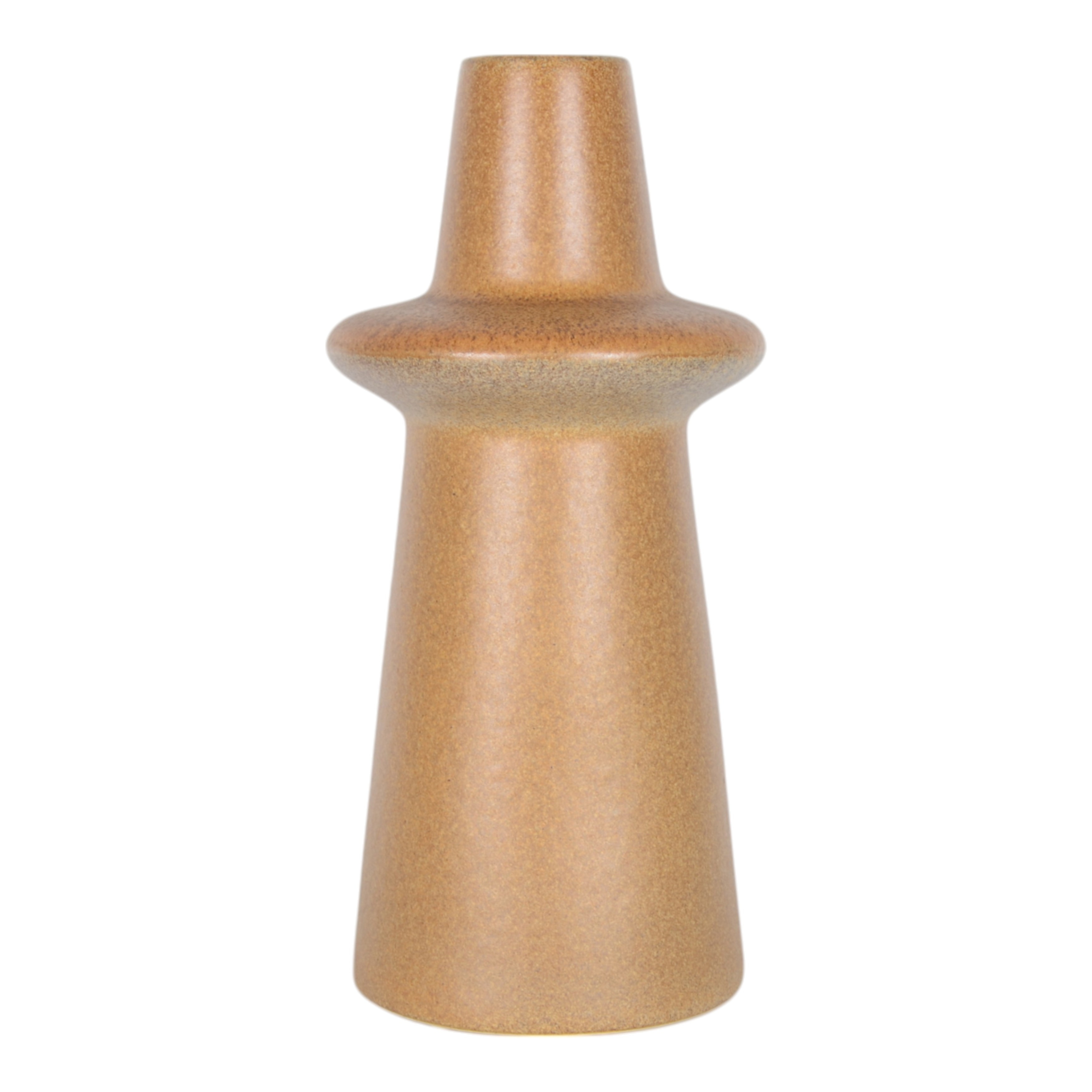 Ceramic Glazed Finish Flowers Vase Modern Decorative Accent Home Decor