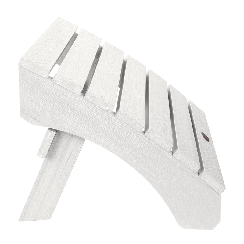 Eco-Friendly Synthetic Wood Folding Ottoman