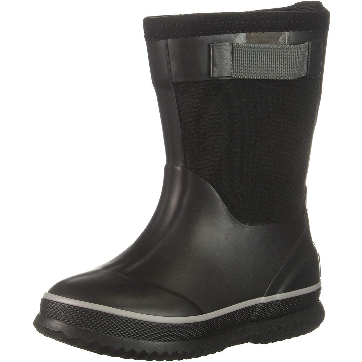 boys black rain boots