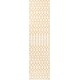 preview thumbnail 80 of 179, JONATHAN Y Trebol Moroccan Geometric Textured Weave Indoor/Outdoor Area Rug 2 X 10 - Cream/Yellow