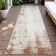 preview thumbnail 15 of 84, Machine Washable Indoor/Outdoor Abstract Solid Chantille Rug Copper - 2'3" x 7'6"