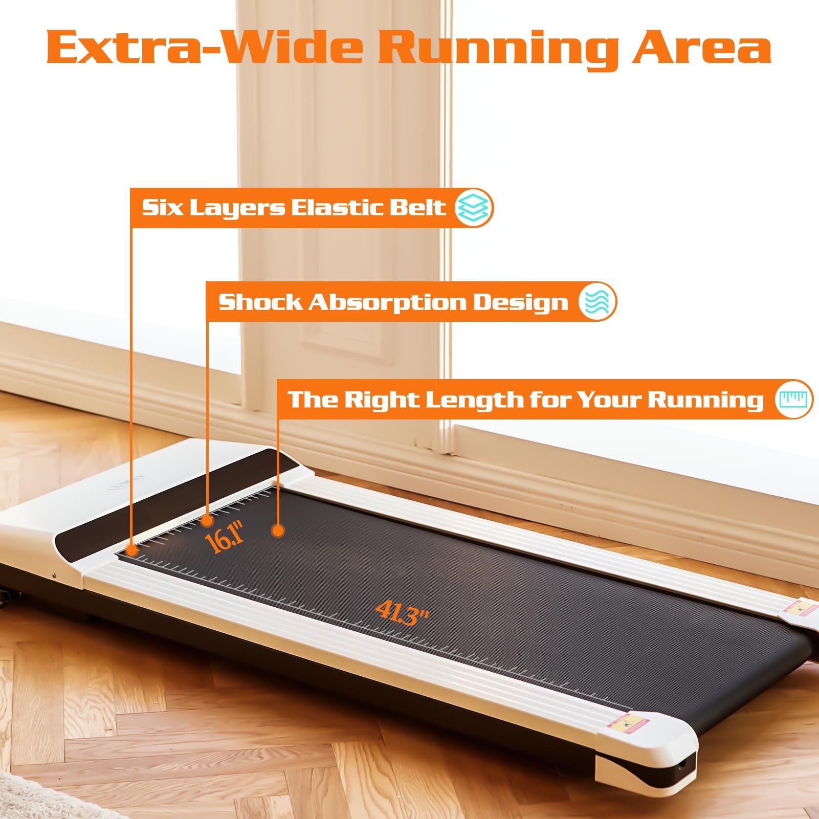 Extra hot sale wide treadmill